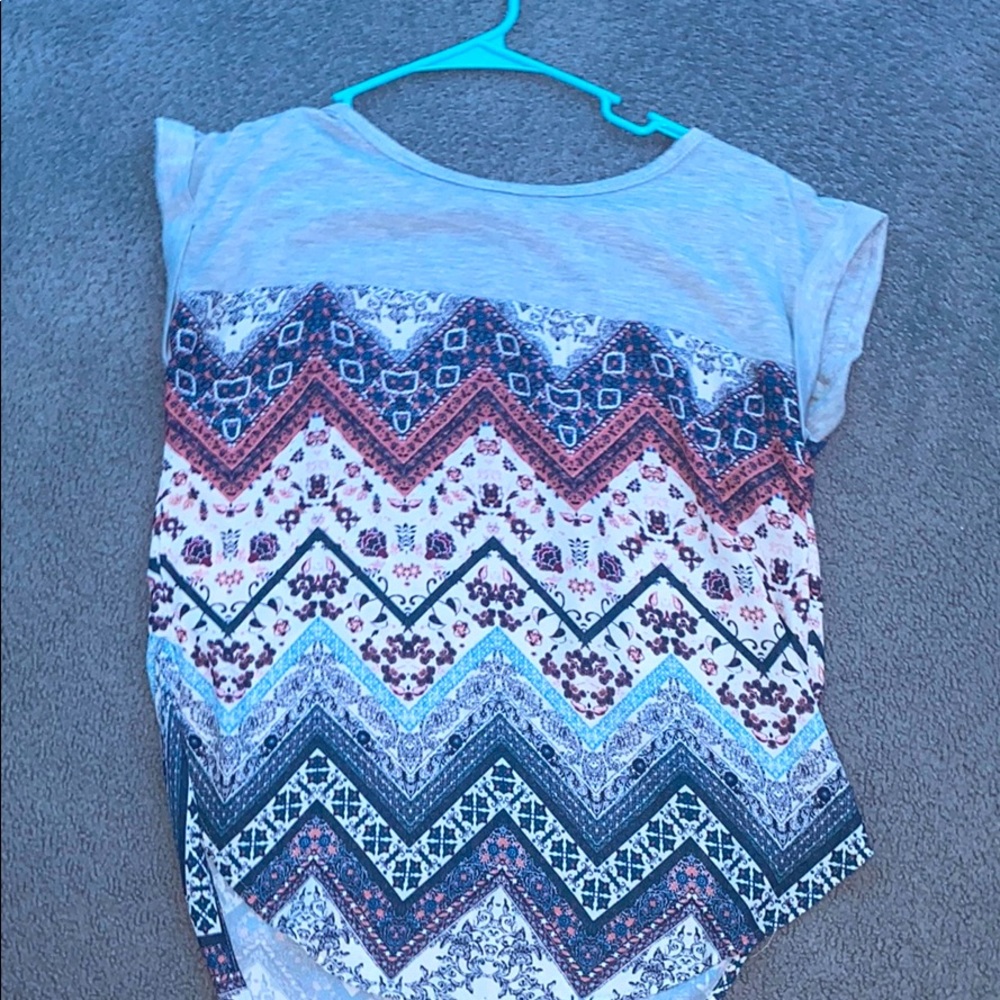 top mesh pattern bottom